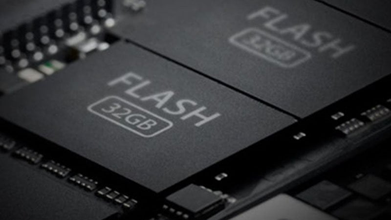 Bộ nhớ flash trên ổ cứng SSD