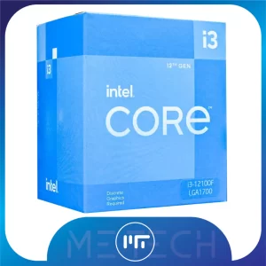 CPU INTEL I3 12100F (3.3GHz Turbo 4.3GHz, 4 nhân 8 luồng, 12MB Cache, 58W)- Socket Intel LGA 1700)