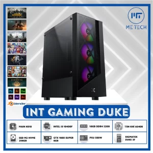 Cấu hình máy tính Intel Gaming Duke