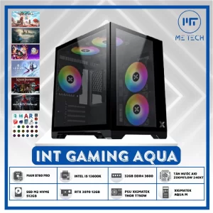 Cấu hình máy tính Intel Gaming AQUA
