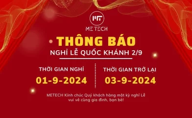 THÔNG BÁO LỊCH NGHỈ LỄ QUỐC KHÁNH 02/9/2024