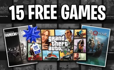 Tặng quà “15 game miễn phí” của Epic Store