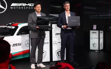 MSI và màn kết hợp cùng Mercedes-AMG